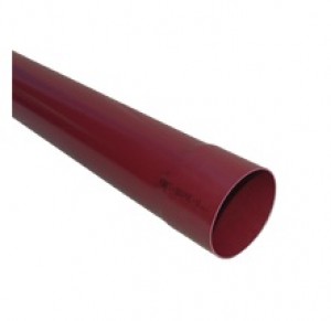 BURLAN 1MUFA ROSU PVC D.100 L3M